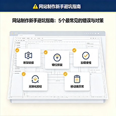 大城建站-网站制作新手避坑指南：5个最常见的错误与对策