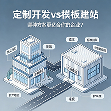廊坊建站-定制开发vs模板建站：哪种方案更适合你的企业？
