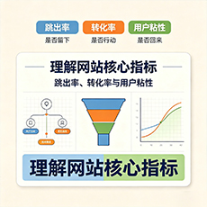 廊坊建站-理解网站核心指标:跳出率、转化率与用户粘性