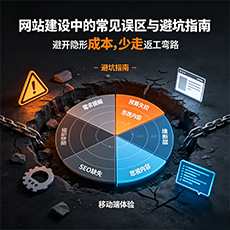 廊坊建站-网站建设中的常见误区与避坑指南